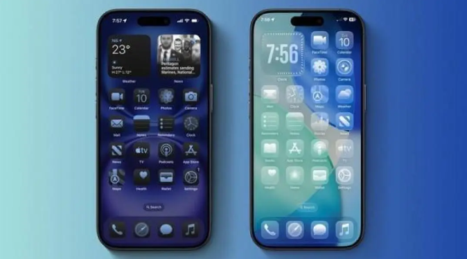 IOS液态玻璃